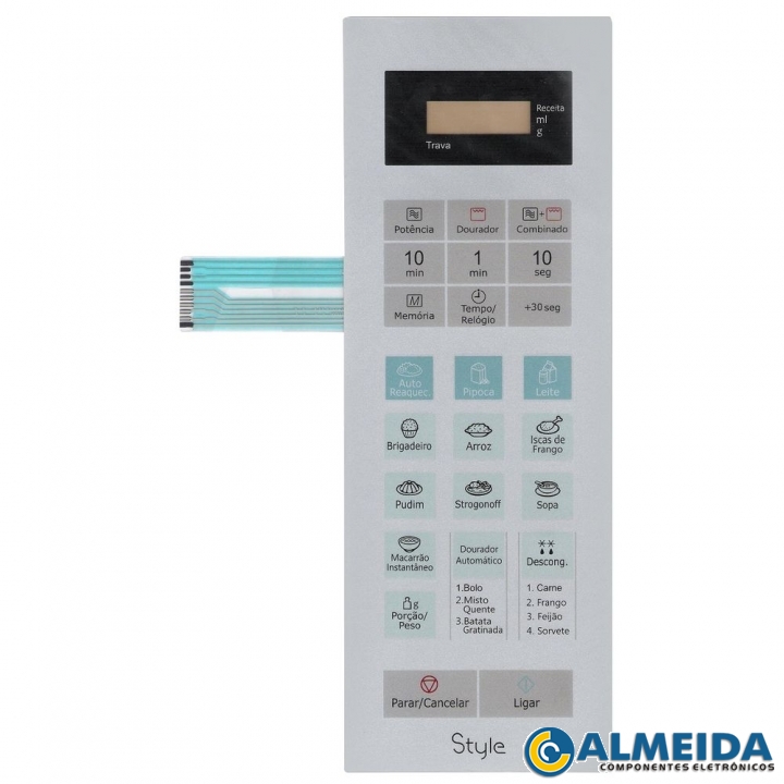 MEMBRANA MICROONDAS PANASONIC NNGT672