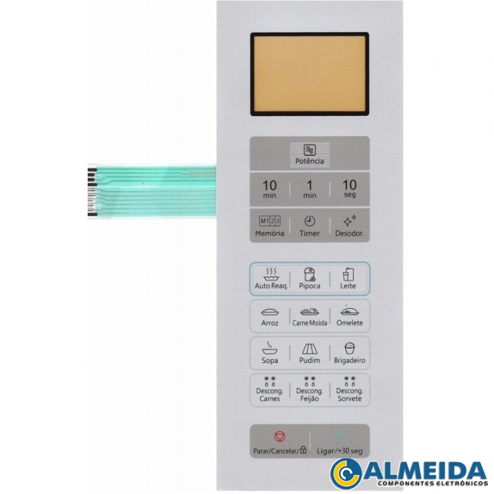 MEMBRANA MICROONDAS PANASONIC NNST354W