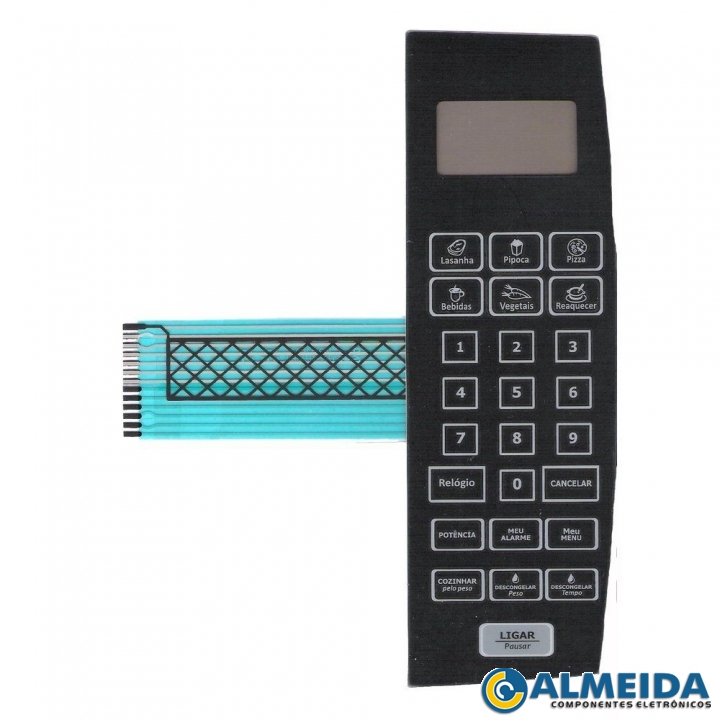 MEMBRANA MICROONDAS PHILCO PME22 ESPELHADA