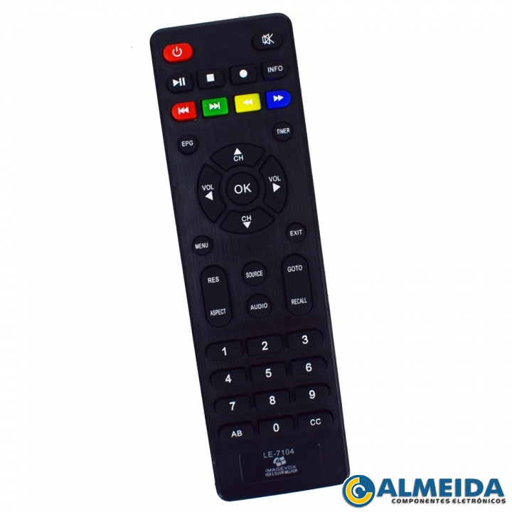 CONTROLE CONVERSOR DIGITAL IMAGEVOX DF01 LE-7104