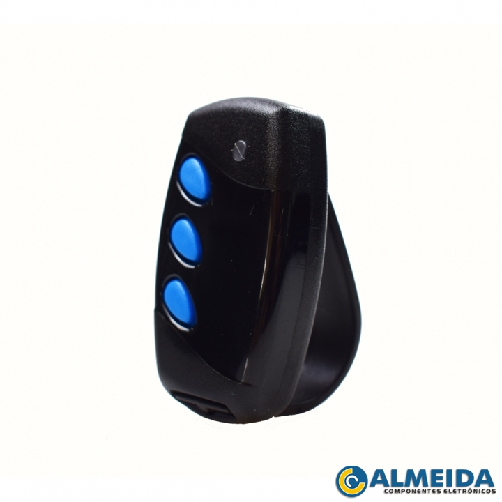 CONTROLE REMOTO COPIADOR 433MHZ 3 TECLAS C/ SUPORTE PREMIER CRONN - Imagem 2