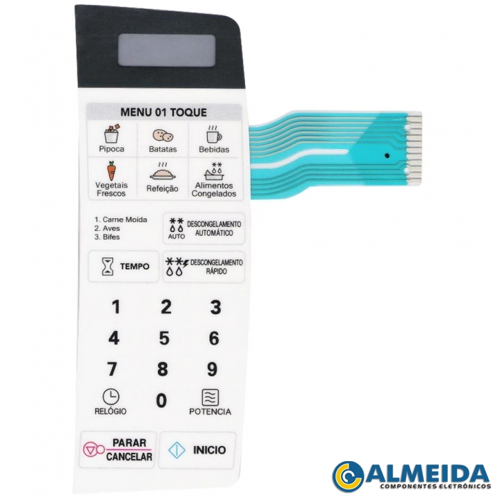 MEMBRANA MICROONDAS LG GOLDSTAR MS1944ABRC