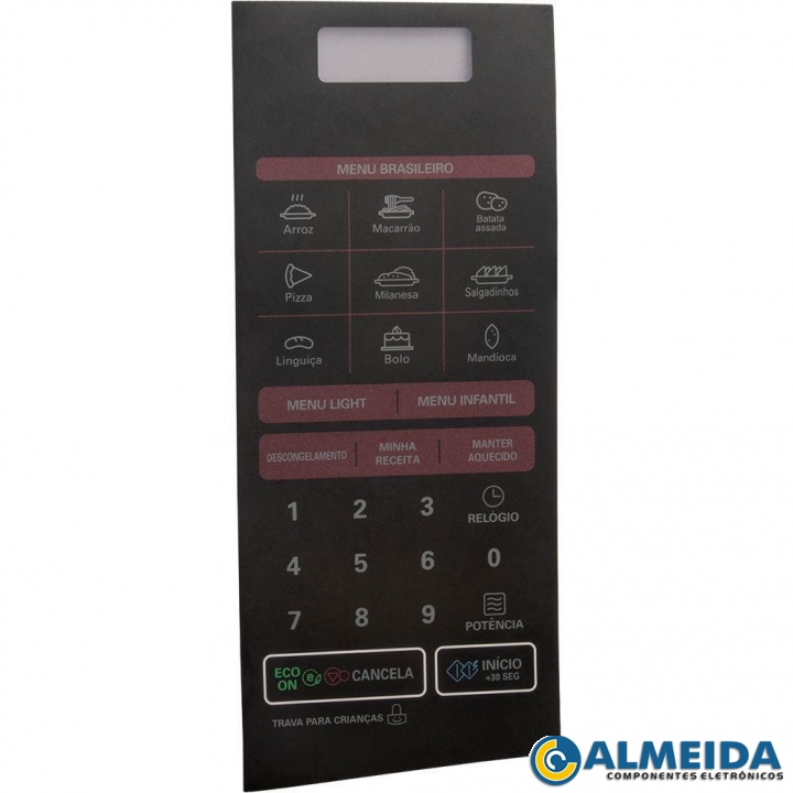 MEMBRANA MICROONDAS LG MS3045S/SA