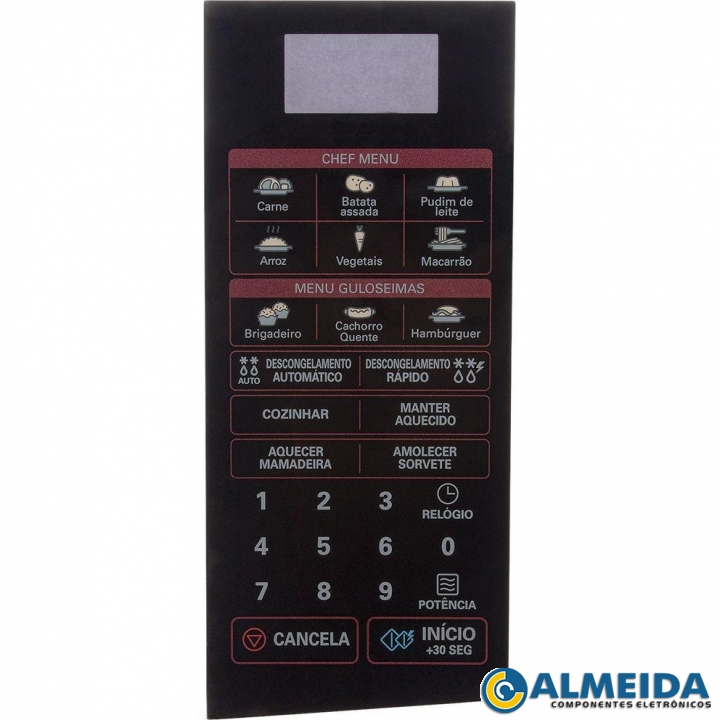 MEMBRANA MICROONDAS LG MS2346SG