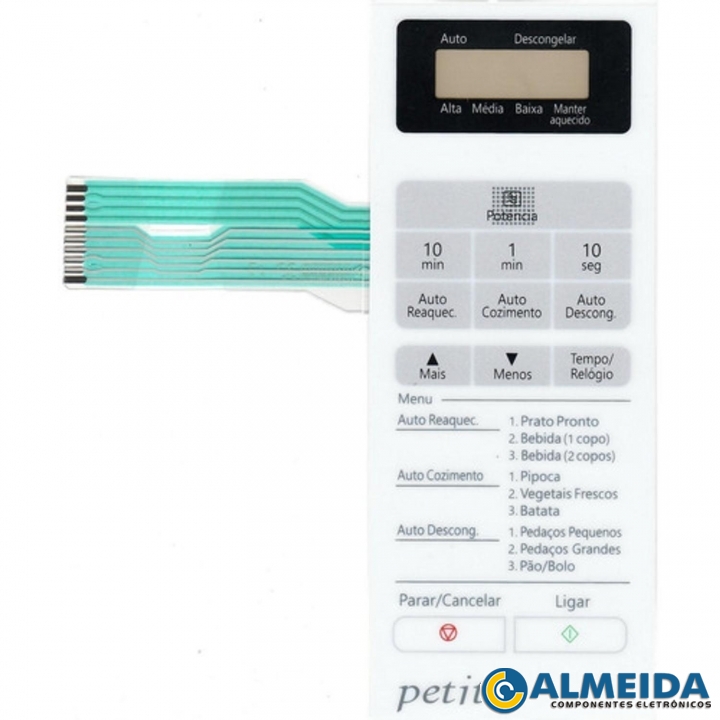 MEMBRANA MICROONDAS PANASONIC NNST250W