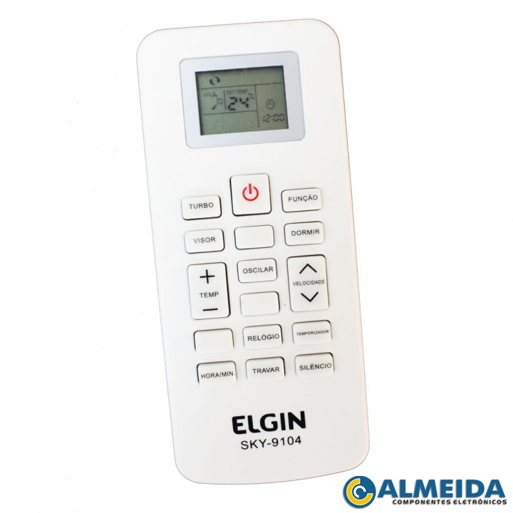 CONTROLE AR CONDICIONADO ELGIN ECO POWER SKY-9104