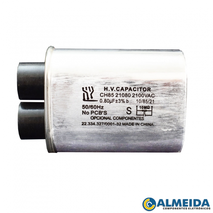 CAPACITOR MICROONDAS 0,80UF X 2100V