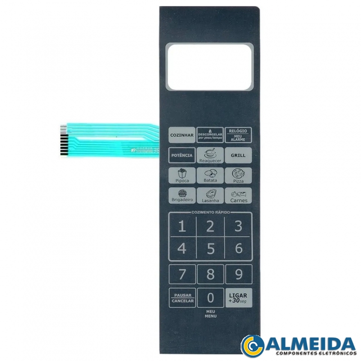 MEMBRANA MICROONDAS PHILCO PMEG34 ESPELHADA