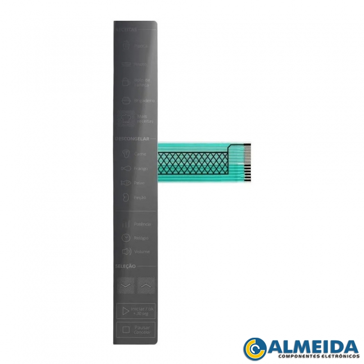 MEMBRANA MICROONDAS BRASTEMP BMS45CR
