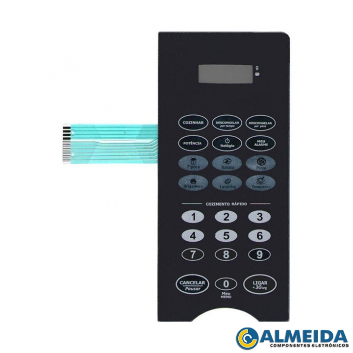 MEMBRANA MICROONDAS MIDEA MM25EL1VB ESPELHADA