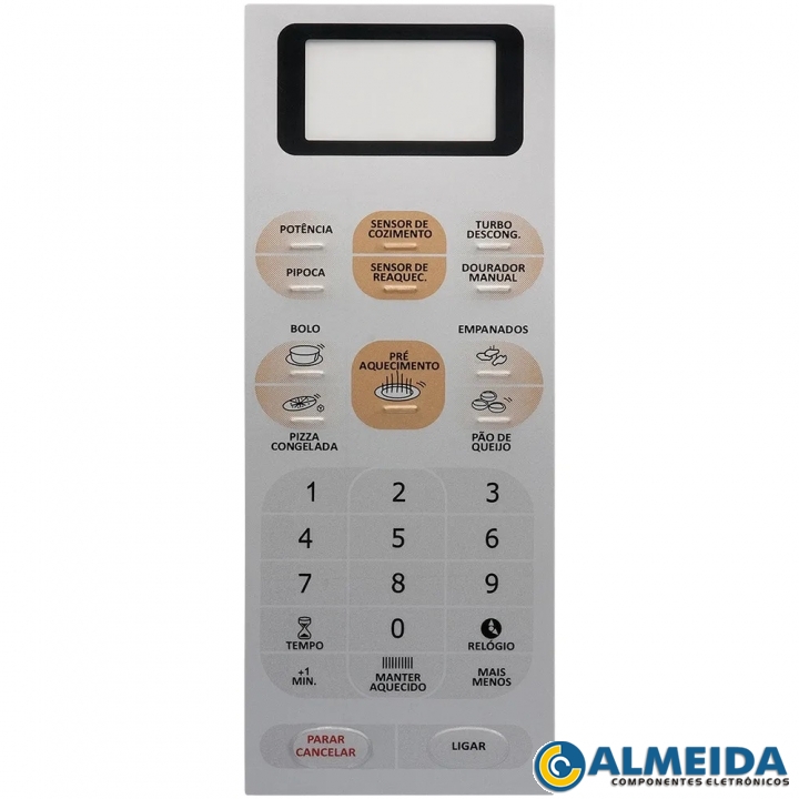 MEMBRANA MICROONDAS PANASONIC NNR95 CINZA