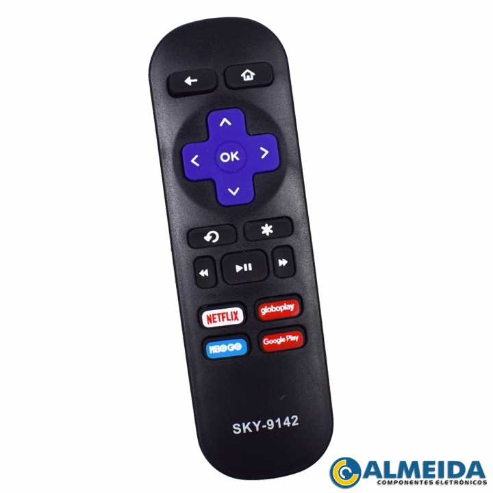 CONTROLE RECEPTOR ROKU EXPRESS STREAMING BOX SKY-9142