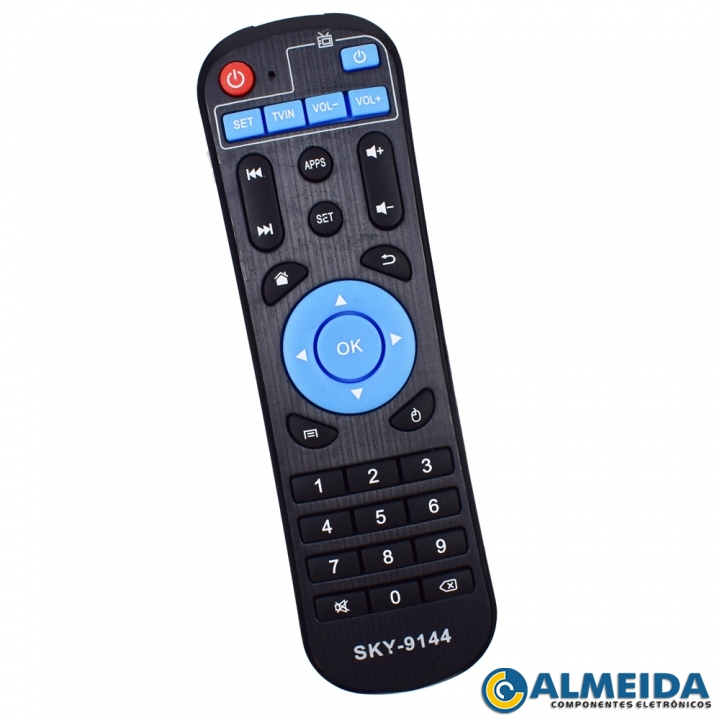 CONTROLE SMART TV BOX INFOKIT/OUTROS SKY-9144