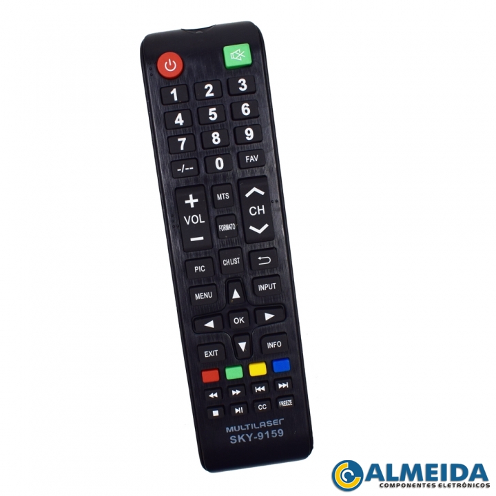 CONTROLE LCD MULTILASER TL016/TL017 SKY-9159