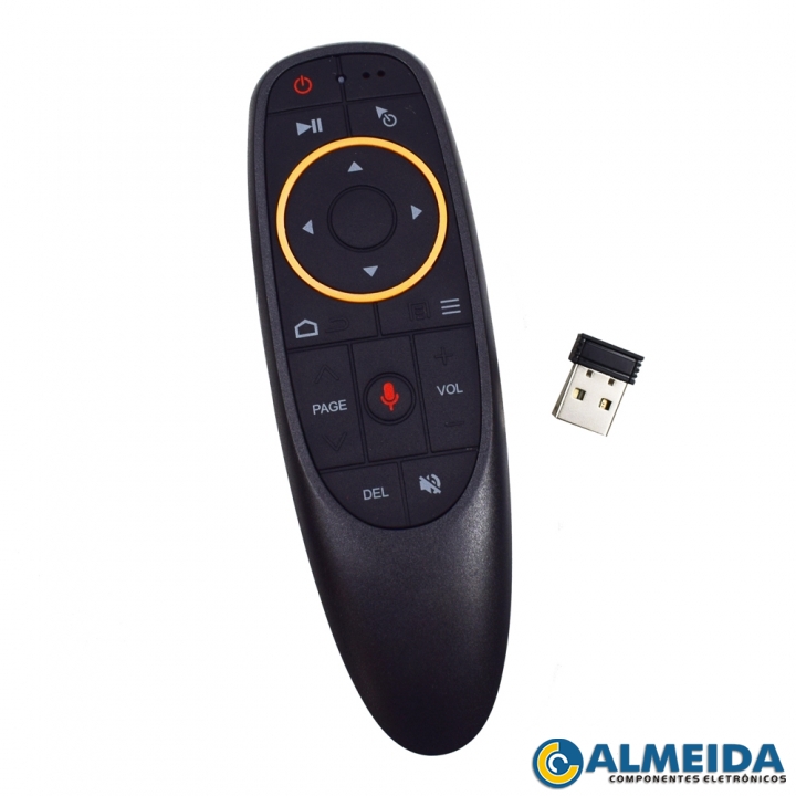CONTROLE AIR MOUSE C/ CONTROLE DE VOZ + GIROSCOPIO SKY-2021