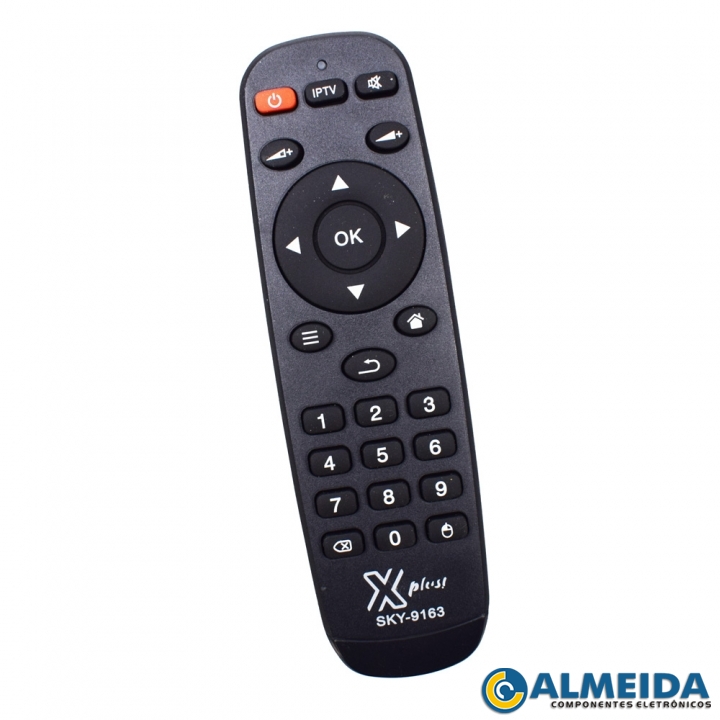CONTROLE RECEPTOR X PLUS IPTV SKY-9163