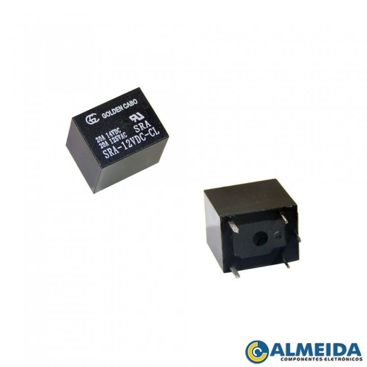 RELE 12V 20A MINI GOLDEN CABO