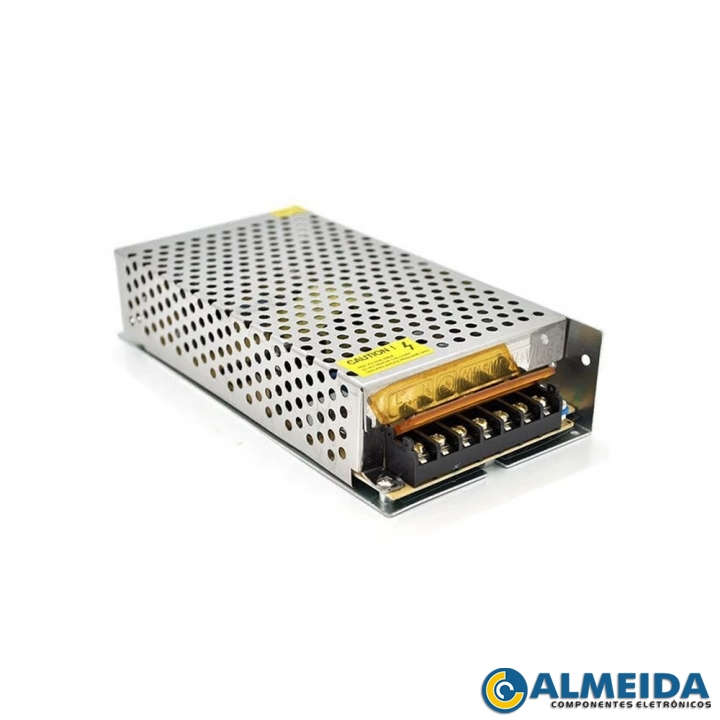 FONTE 12V 10A 120W COLMEIA GC-120-12 GOLDEN CABO (C20XL10XA4.5CM)