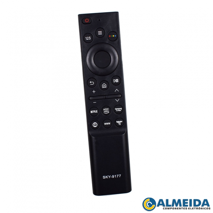 CONTROLE LCD SAMSUNG 4K NETFLIX/PRIME VIDEO/GLOBOPLAY SKY-9177