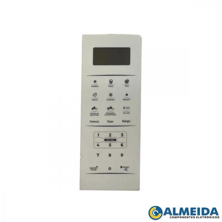 MEMBRANA MICROONDAS BRITANIA BMO23BB BRANCA 23,4X9CM