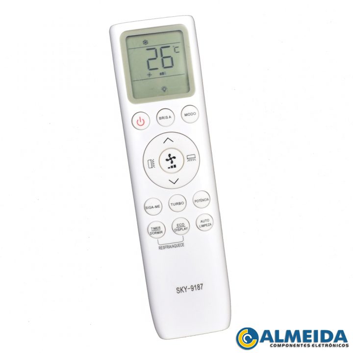 CONTROLE AR CONDICIONADO TCL ELITE SERIES A1 SKY-9187