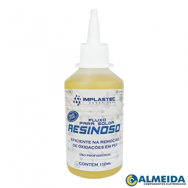 FLUXO RESINOSO 110ML IMPLASTEC