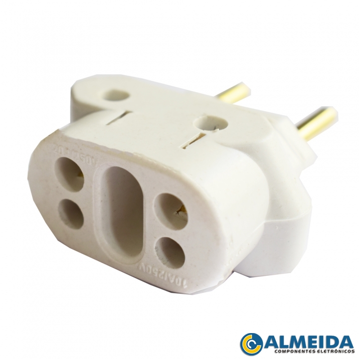 PINO ADAPTADOR BOB ESPONJA 10A/20A UNIVERSAL