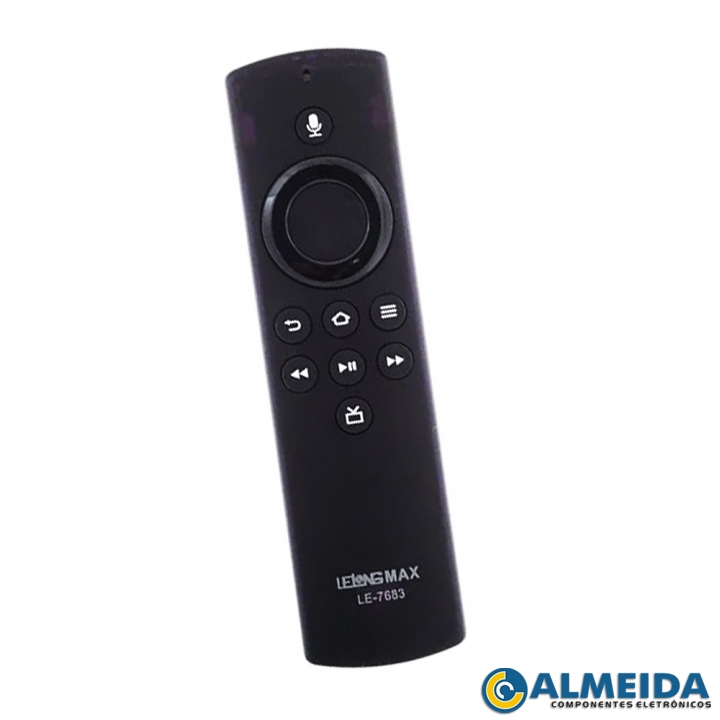 CONTROLE FIRE TV STICK AMAZON C/ COMANDO DE VOZ LE-7683