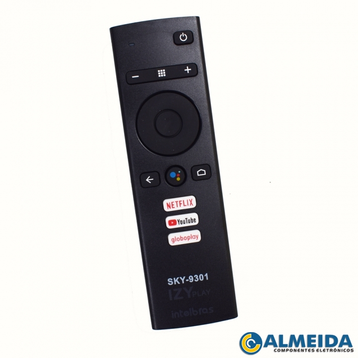 CONTROLE SMART TV IZY PLAY INTELBRAS SKY-9301
