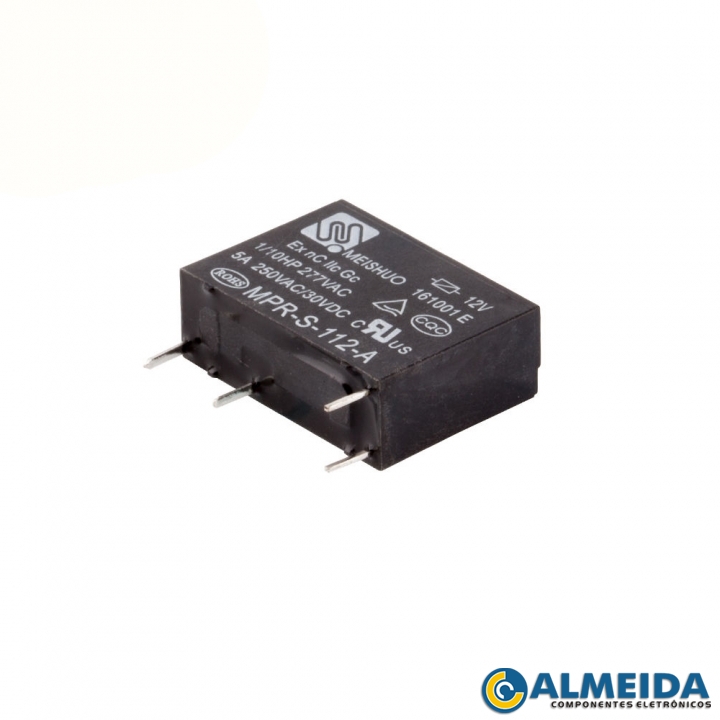 RELE MICROONDAS MINI 12V 5A 250VAC/30VDC MPR-S-112-A MEISHUO