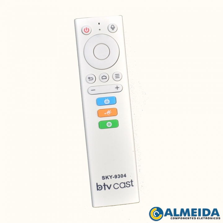 CONTROLE RECEPTOR BTV CAST SKY-9304