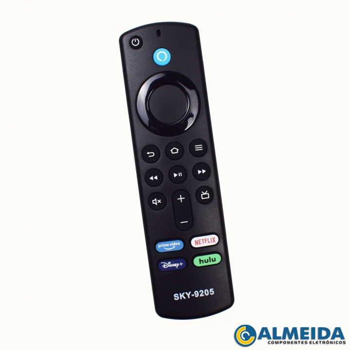 CONTROLE FIRE TV STICK PRIME/NETFLIX C/ COMANDO DE VOZ SKY-9205