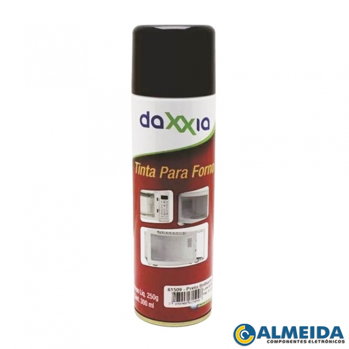 TINTA PARA FORNO DE MICROONDAS PRETA DAXXIA