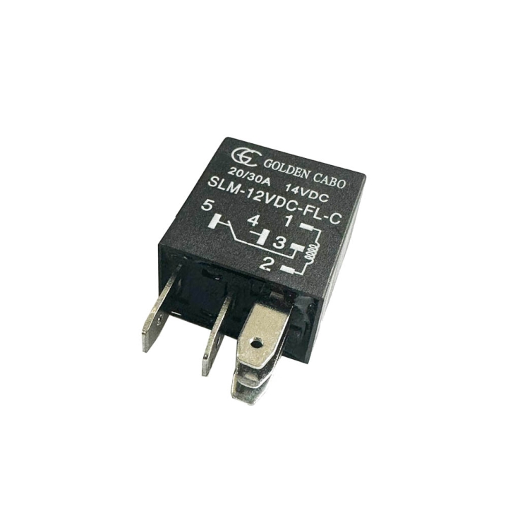 RELE MINI AUXILIAR 12V 20/30A 5 TERMINAIS SLM-12VDC-FL-C