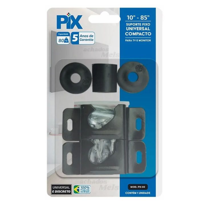 SUPORTE FIXO PARA TV UNIVERSAL COMPACTO 14 A 85 PX-30 PIX