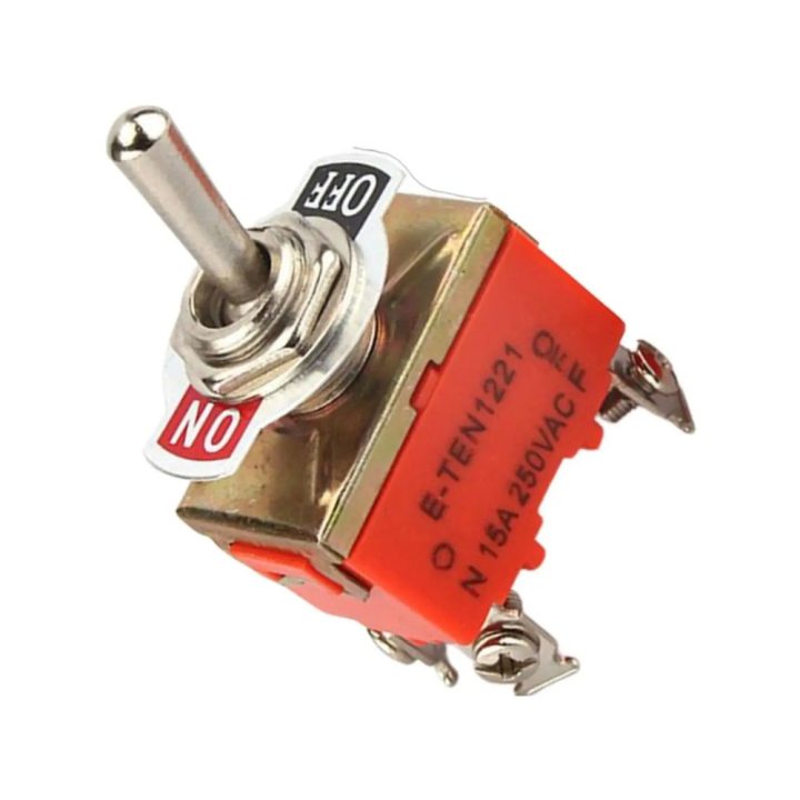 CHAVE ALAVANCA ON/OFF 4 TERM. 15A 250VAC E-TEN1221