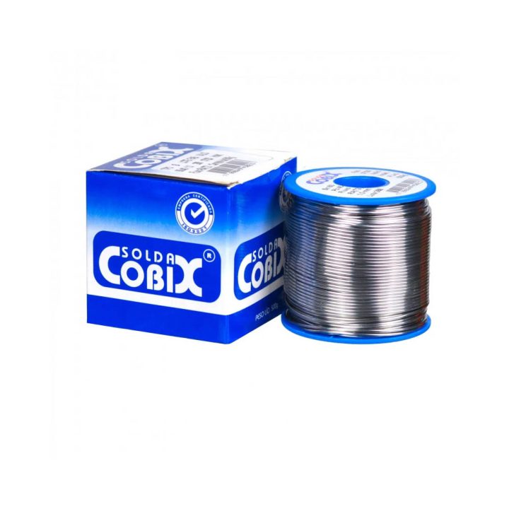 SOLDA COBIX ROLO 60SN/40PB AZUL 500 GRAMAS (1,00MM)