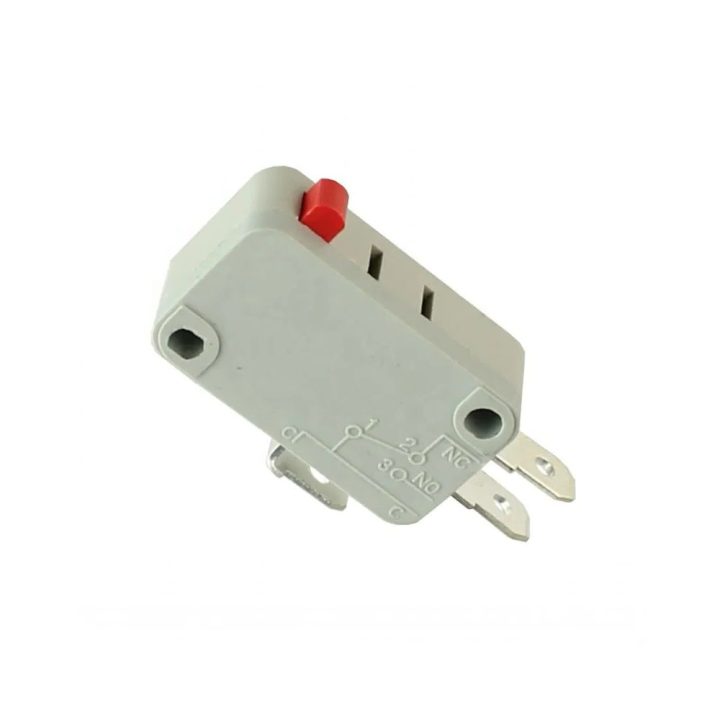 CHAVE MICRO SWITCH KW11-7-1 16A 250VAC 3 TERMINAIS UNIVERSAL CINZA
