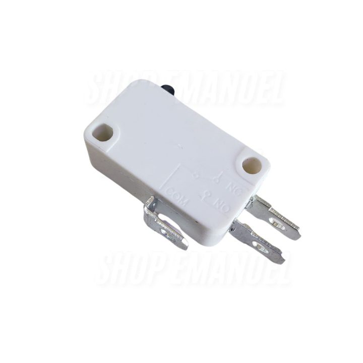 CHAVE MICRO SWITCH KW3-01 16A 250VAC 3 TERMINAIS UNIVERSAL BRANCA