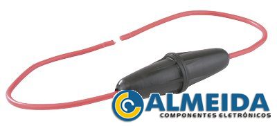 PORTA FUSIVEL FIO 16 COMUM (ROSCA)