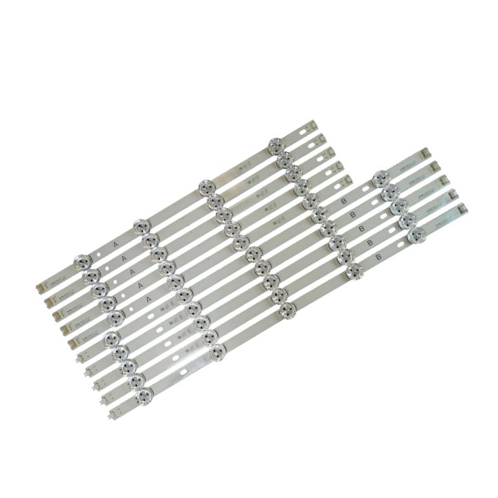 KIT BARRA DE LED LG 49LB5500/5600 49LF5100/55000/6200 10 BARRAS