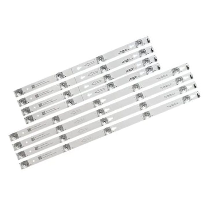 KIT BARRA DE LED SEMP TOSHIBA 49L2600/L49S4900FS/49U7800 8 BARRAS