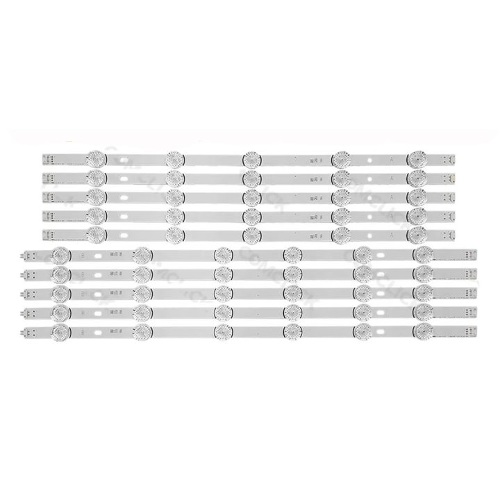 KIT BARRA DE LED LG 50LB5500/5600/6500 10 BARRAS ORIGINAL