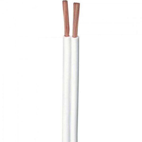 FIO PARALELO FLEXIVEL 2X0,75MM BRANCO 100 MTS CONTROLLER