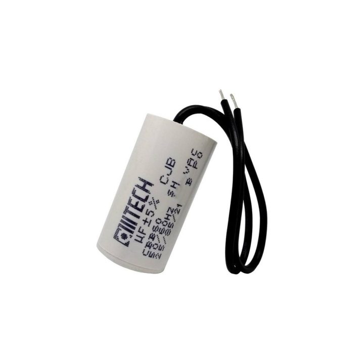CAPACITOR DE PARTIDA P/ MOTOR 1,5UF 400VAC 2 FIOS ALLTECH