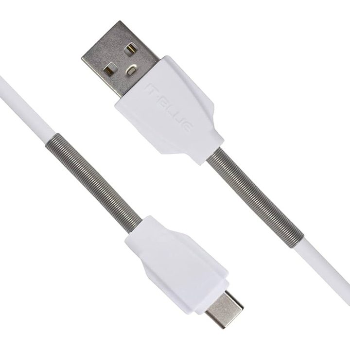 CABO USB TIPO C CARGA RAPIDA 3.1A 2 METROS LE-841C-2 IT-BLUE