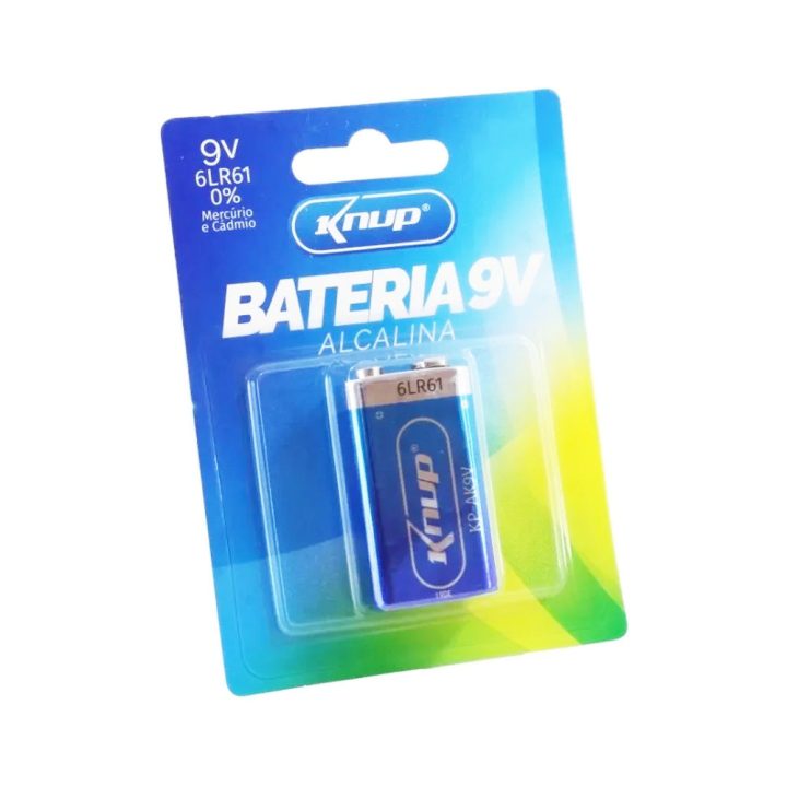 BATERIA 9V ALCALINA 6LR61 KP-AK9V KNUP