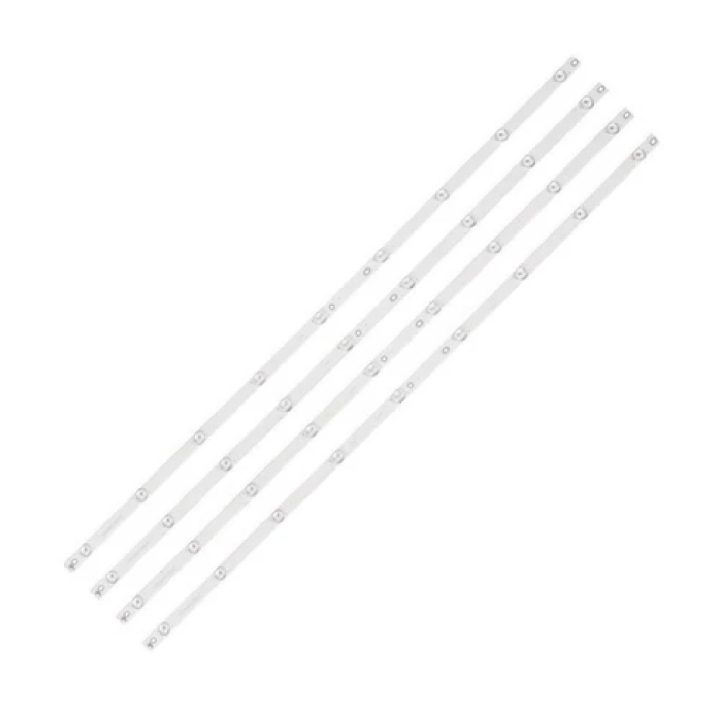 KIT BARRA DE LED PHILCO PH49F30/PH49U21/PTV49F68 9 LED 4 BARRAS