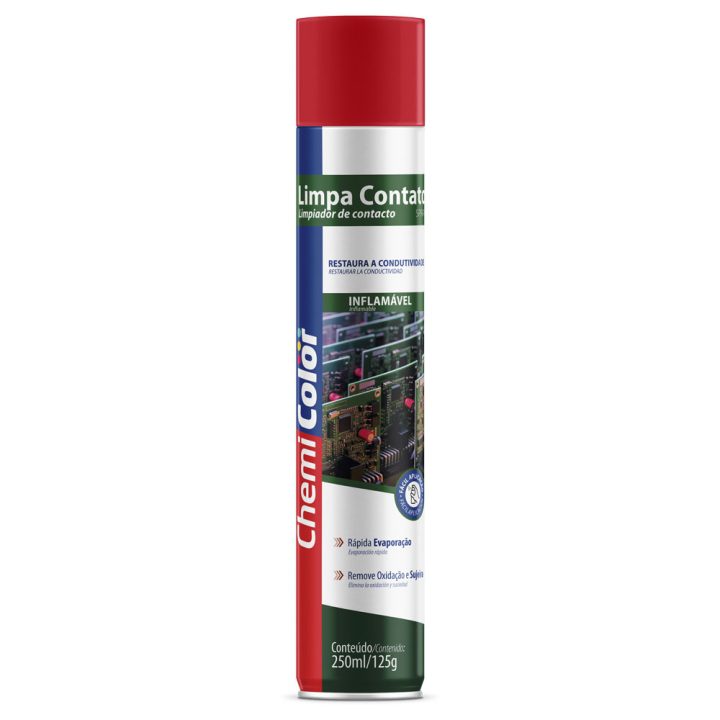 SPRAY LIMPA CONTATO CHEMICOLOR 250ML/125G