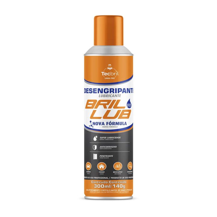 SPRAY DESENGRIPANTE BRIL LUB FIT NOVO 300ML/140G